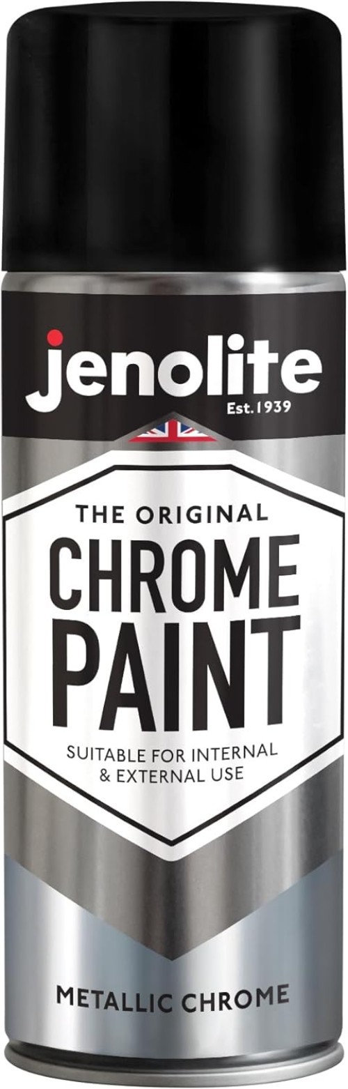 Chrome Spray Paint – Smooth Chrome Finish – Multi Surface Paint for Metal, Pl…