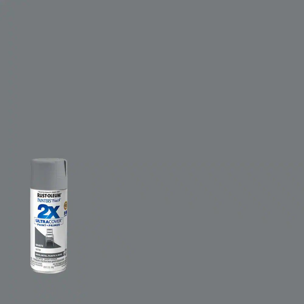 12 Oz. Satin Granite General Purpose Spray Paint (6-Pack)