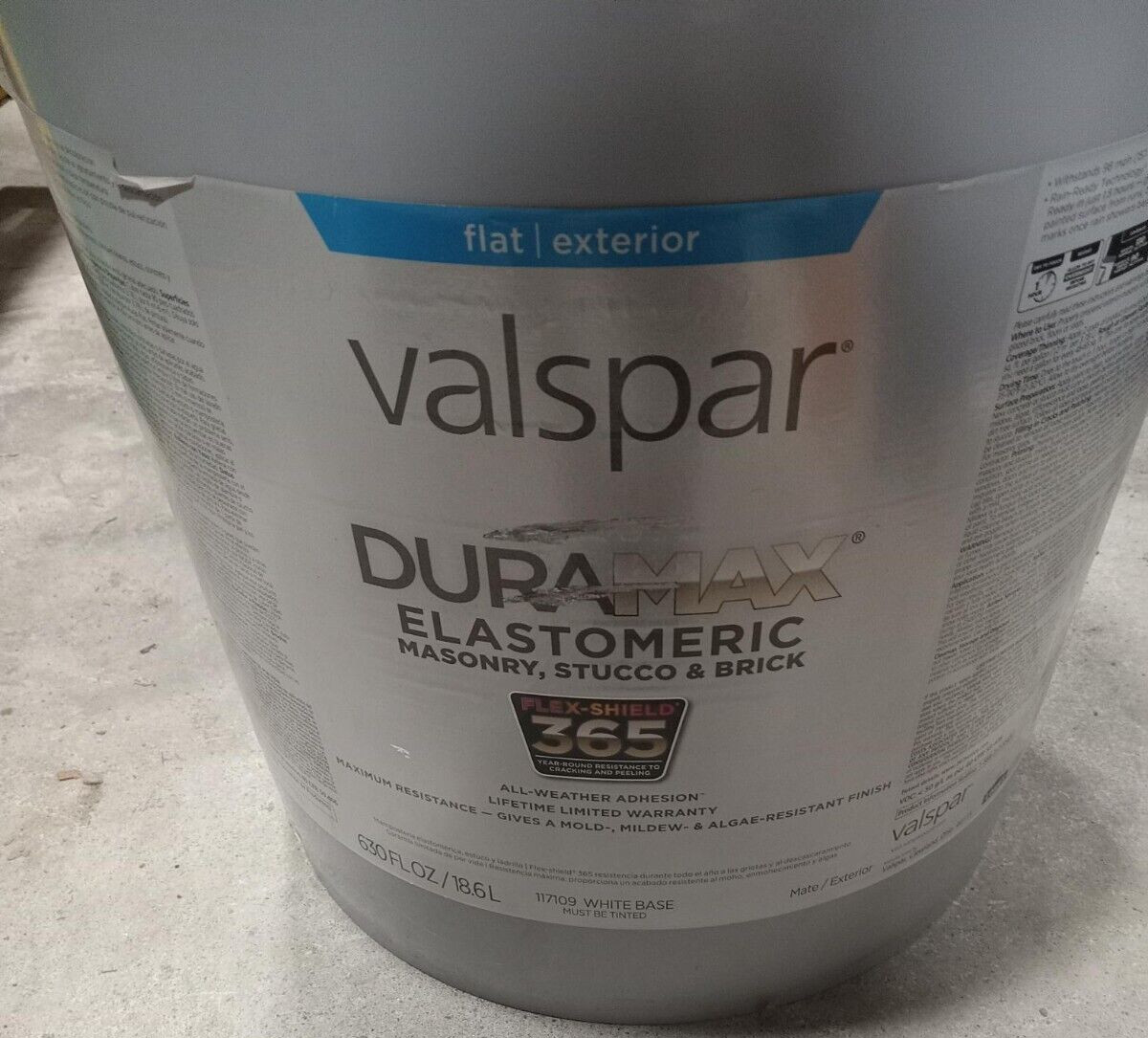 Valspar Duramax Elastomeric Masonry, Stucco & Brick All Weather Adhesion 18.6L