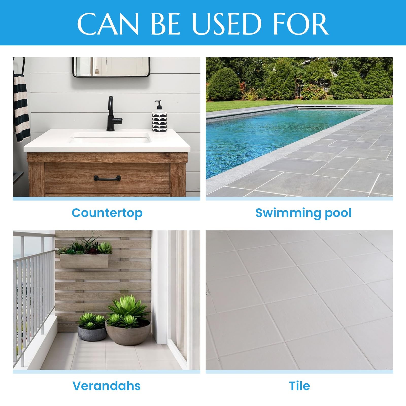 DWIL Tub and Tile Refinishing Kit Quick-Dry Tile Paint for Wall & Floor Sink …