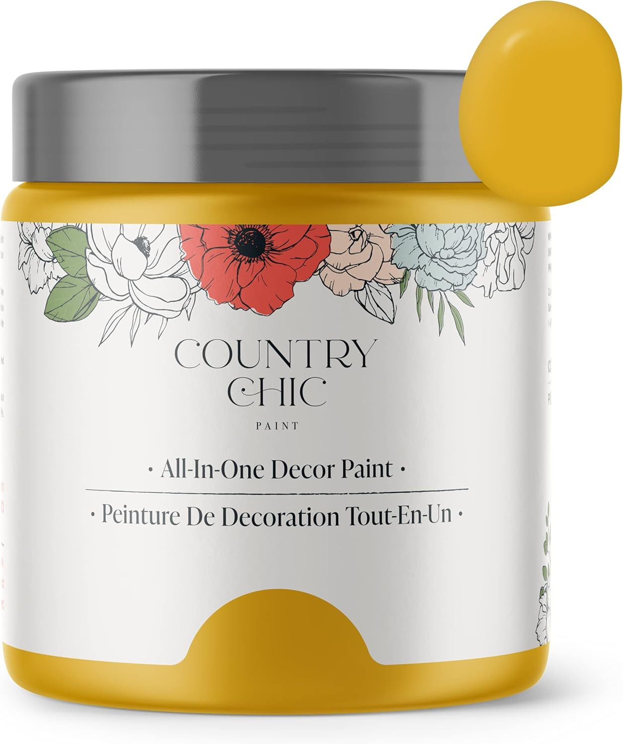 Country Chic All-In-One Chalk Paint for Furniture, Cabinets, Home Decor, Eco-Fri