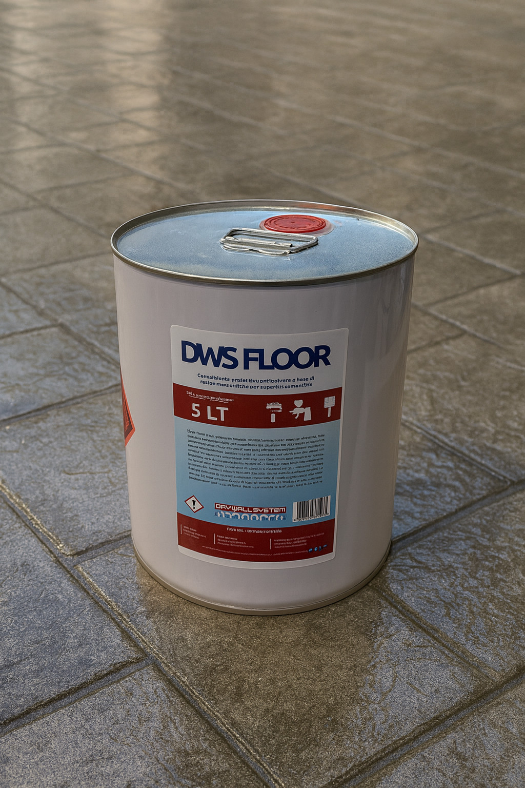 DWS FLOOR Professional Clear Resin for Concrete & Dustproof Printing Glossy