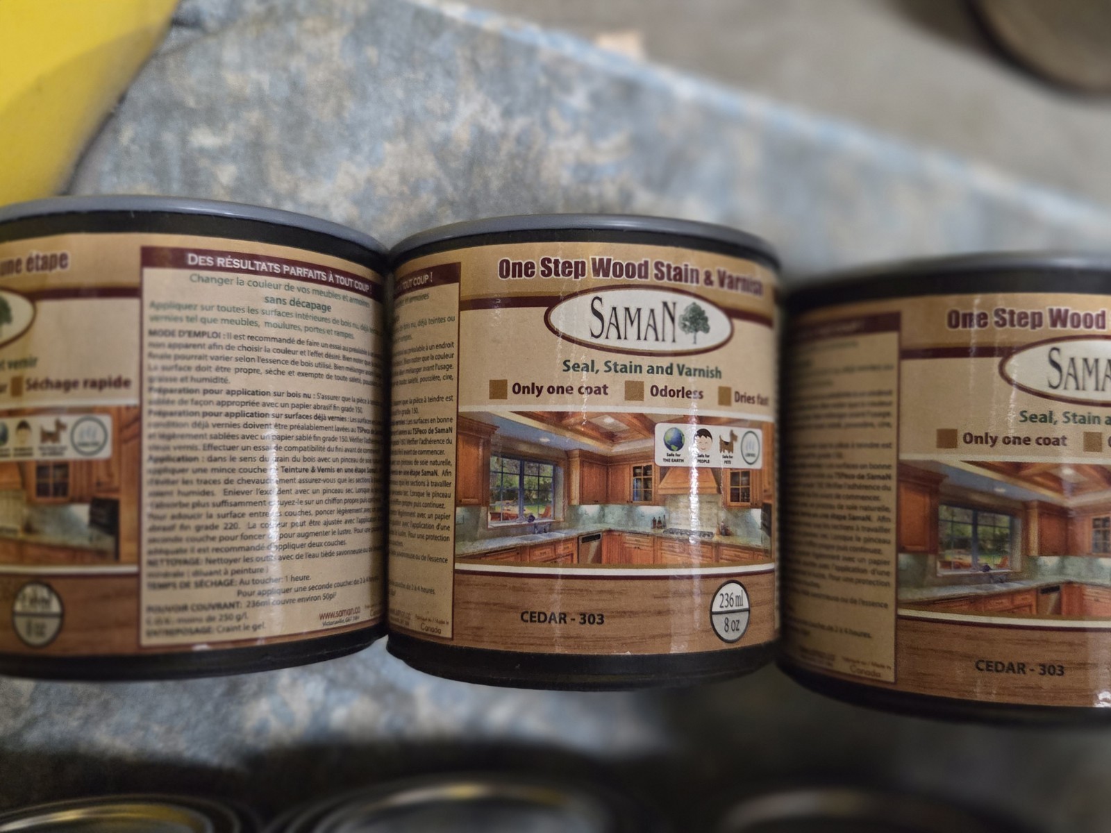 Saman Cedar 303 8oz 2 cans