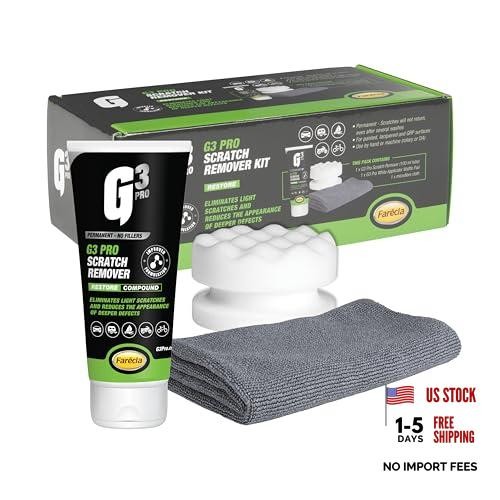 Scratch Remover Kit – Permanent Car Scratch and Scuff Removal – Easy