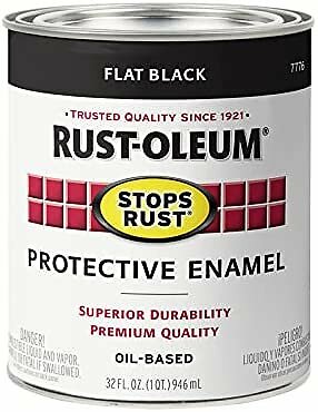 PAINT QT FLAT BLACK R-O
