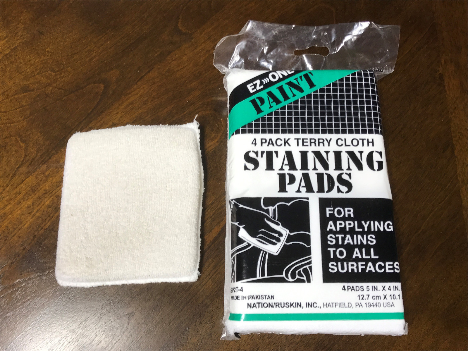 Quantity of 8 – TERRY CLOTH – WAXING & STAINING PADS – Many Uses