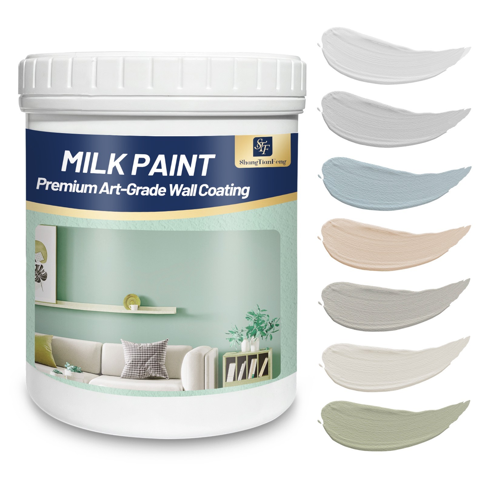 8 Gallon Upgraded Epoxy Paint Kit with Accessories | Indoor/Outdoor Floor, Wall