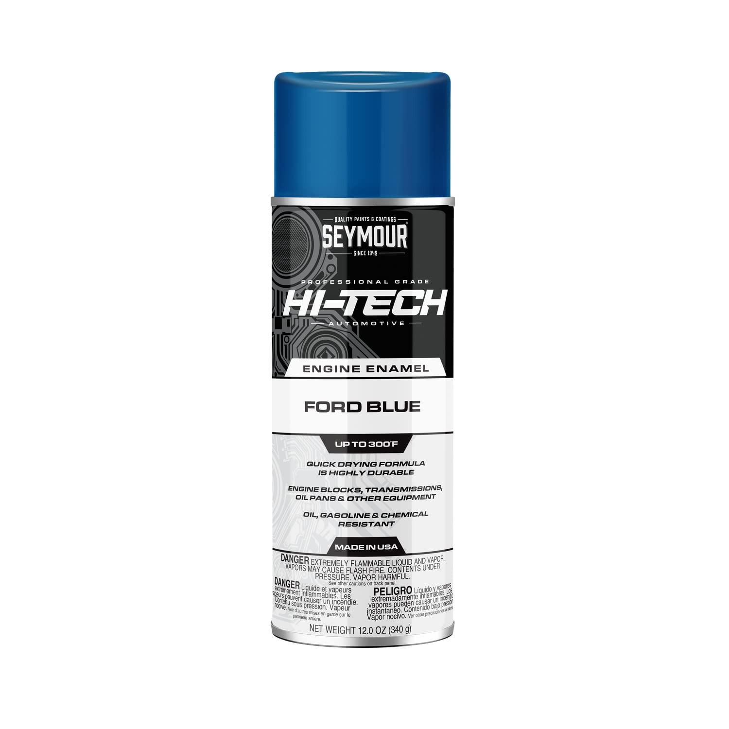 Engine Spray Paint Ford Blue HiTech Finish for Durable Automotive Coating