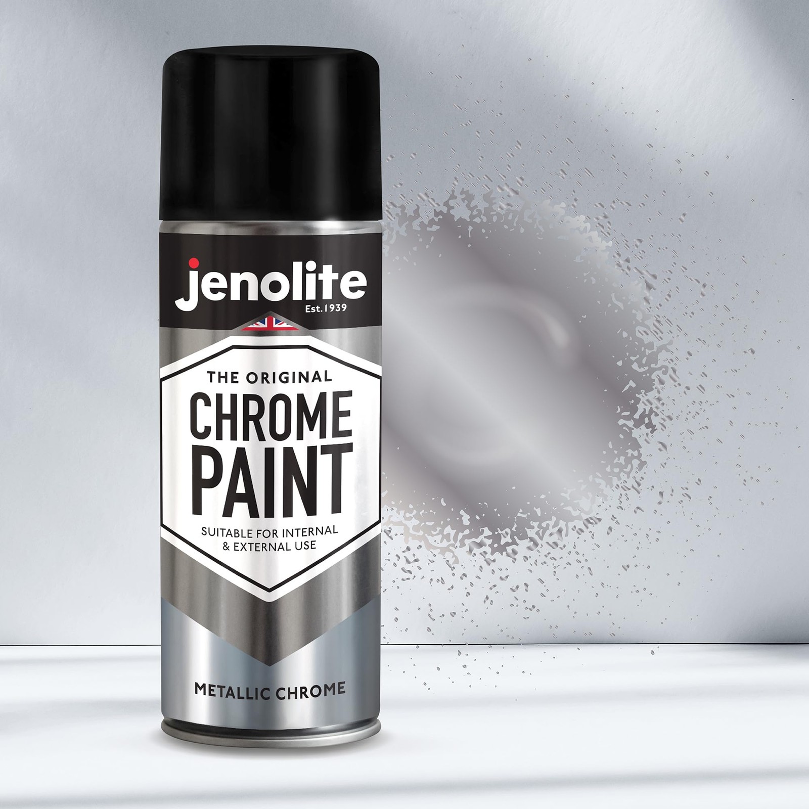 Chrome Spray Paint – Smooth Chrome Finish – Multi Surface Paint for Metal, Pl…