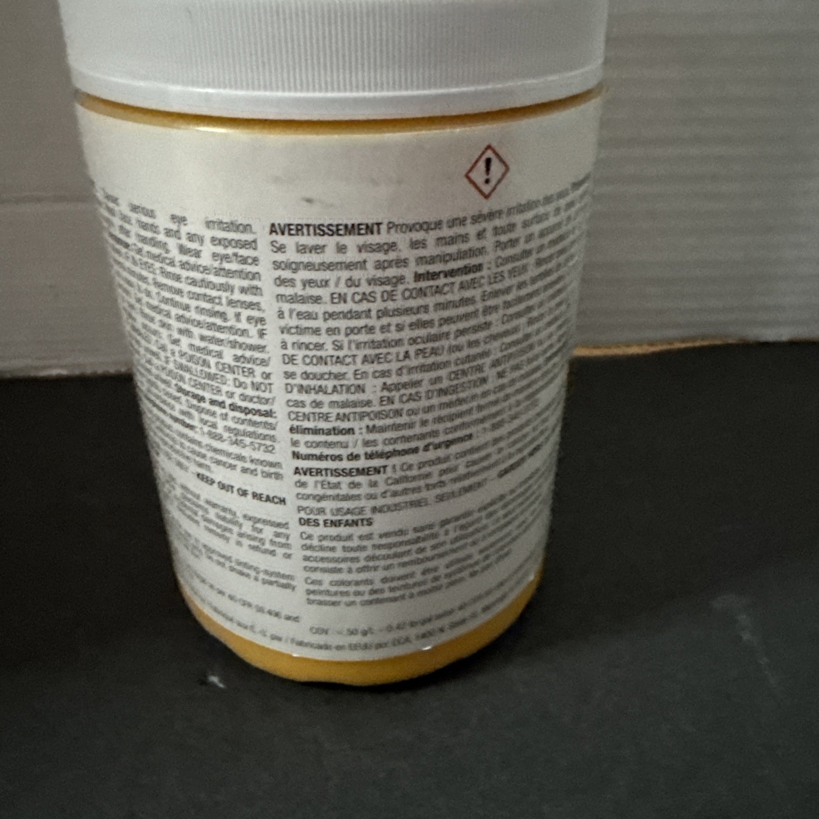 NovoColor HP CCA High Strength Medium Yellow Paint Colorant