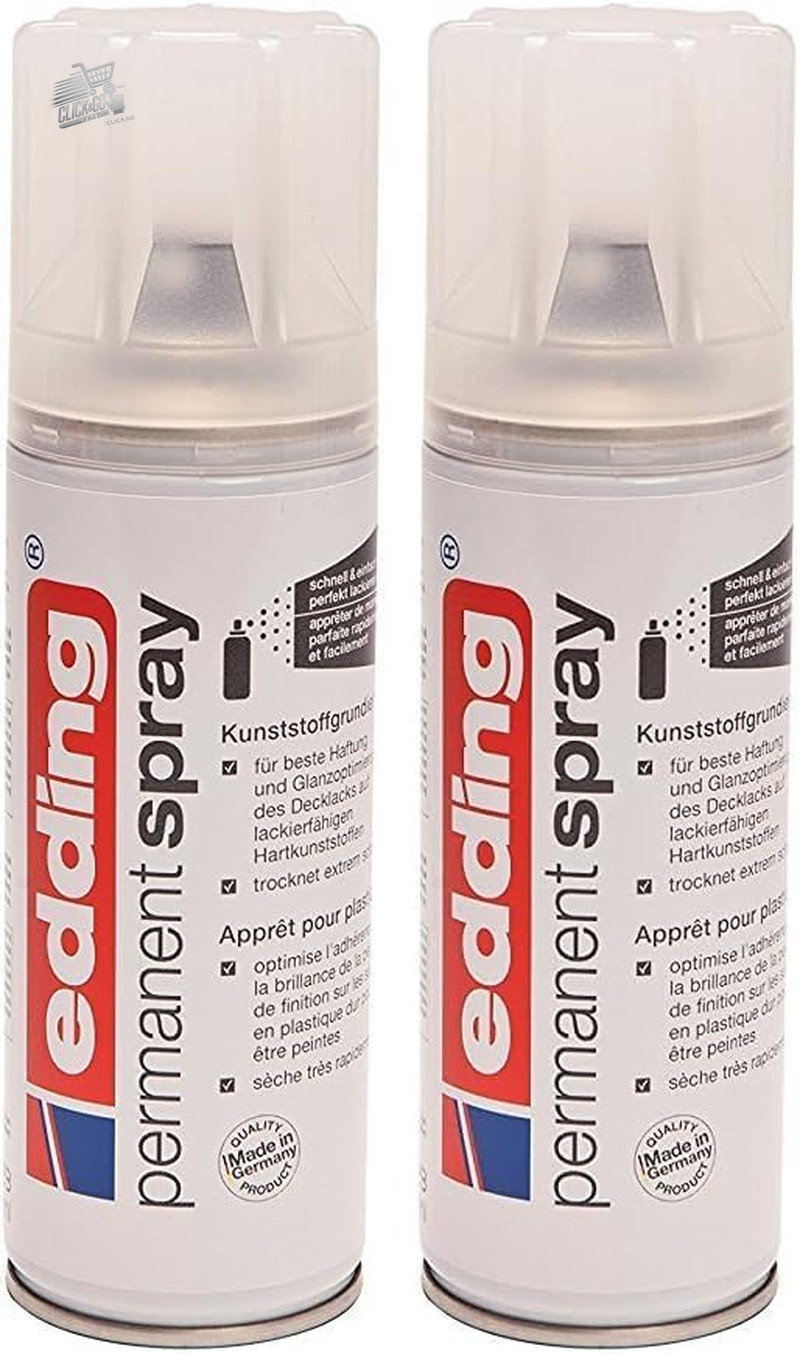 Primer Plastic Spray 5200 Permanent 200ml Paint Preparatory Treatment Fon