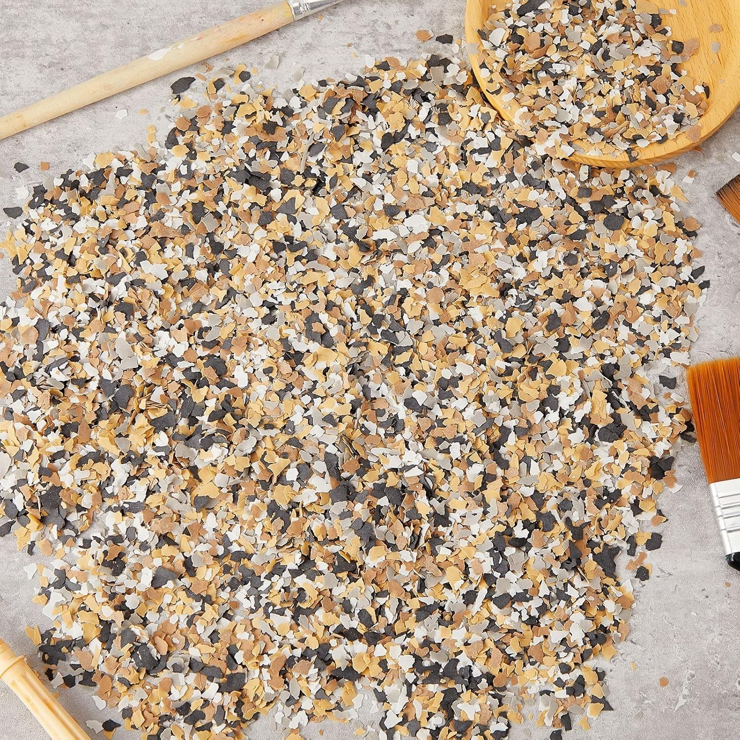 1400g Elegant Epoxy Floor Color Chips – Decorative Paint Flakes for Interiors