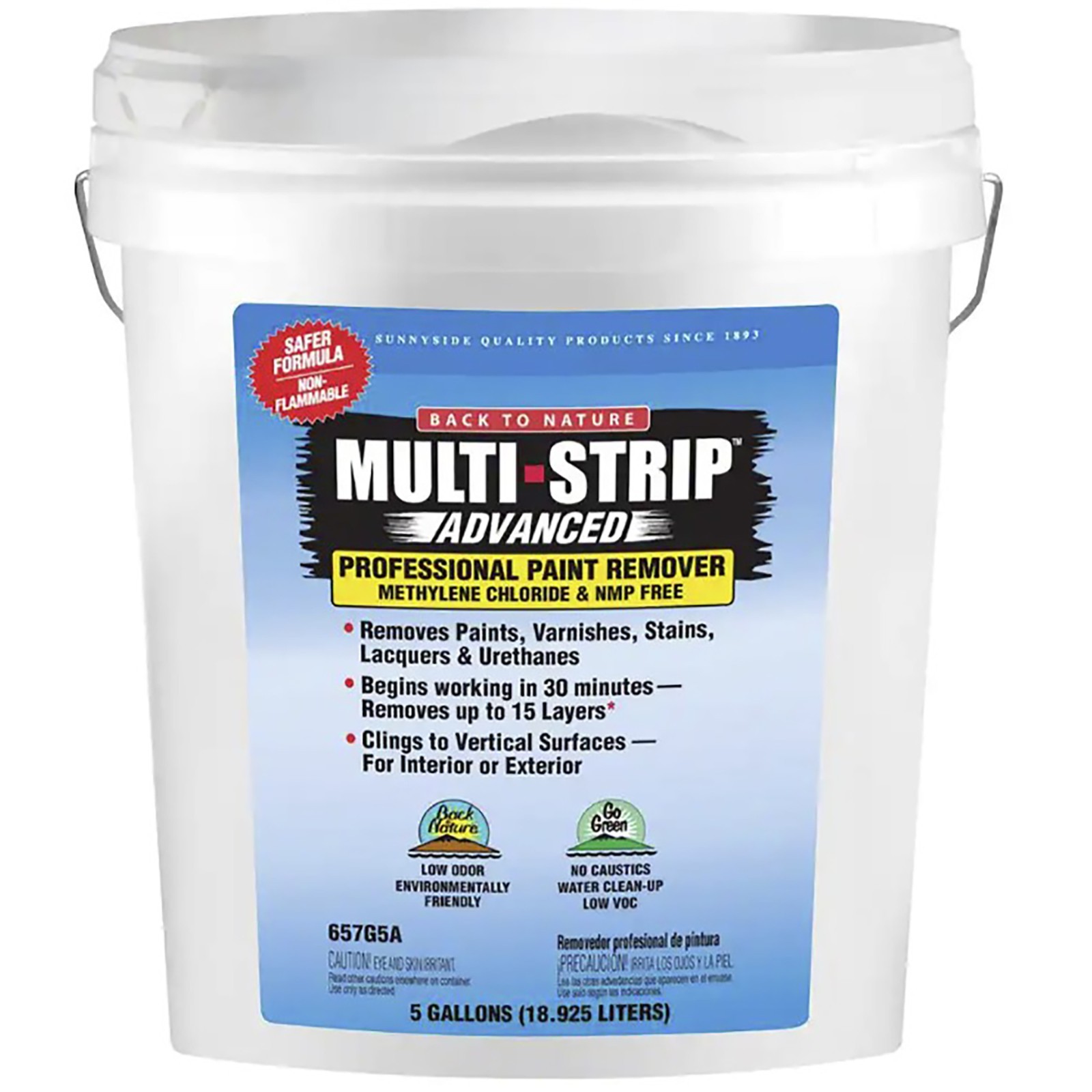 Back to Nature Multi Strip Advance Professional Paint Remover 5-gallon