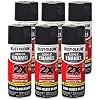 Acrylic Enamel Spray Paint Semi Gloss Black Pack