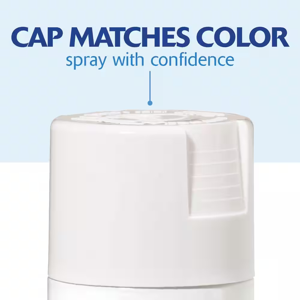 12 Oz. Gloss White General Purpose Spray Paint (6-Pack)