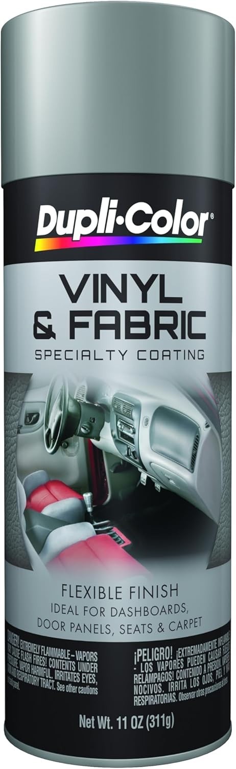 HVP109 Vinyl and Fabric Coating Spray Paint – Medium Gray – 11 Oz Aerosol Can