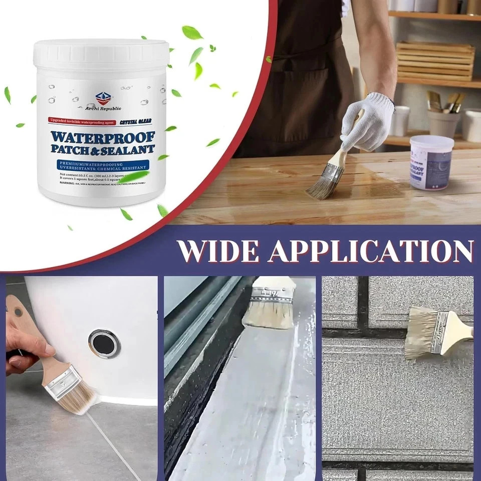 Archi Republic Clear Waterproofer – Highly Effective Waterproofing Coating That