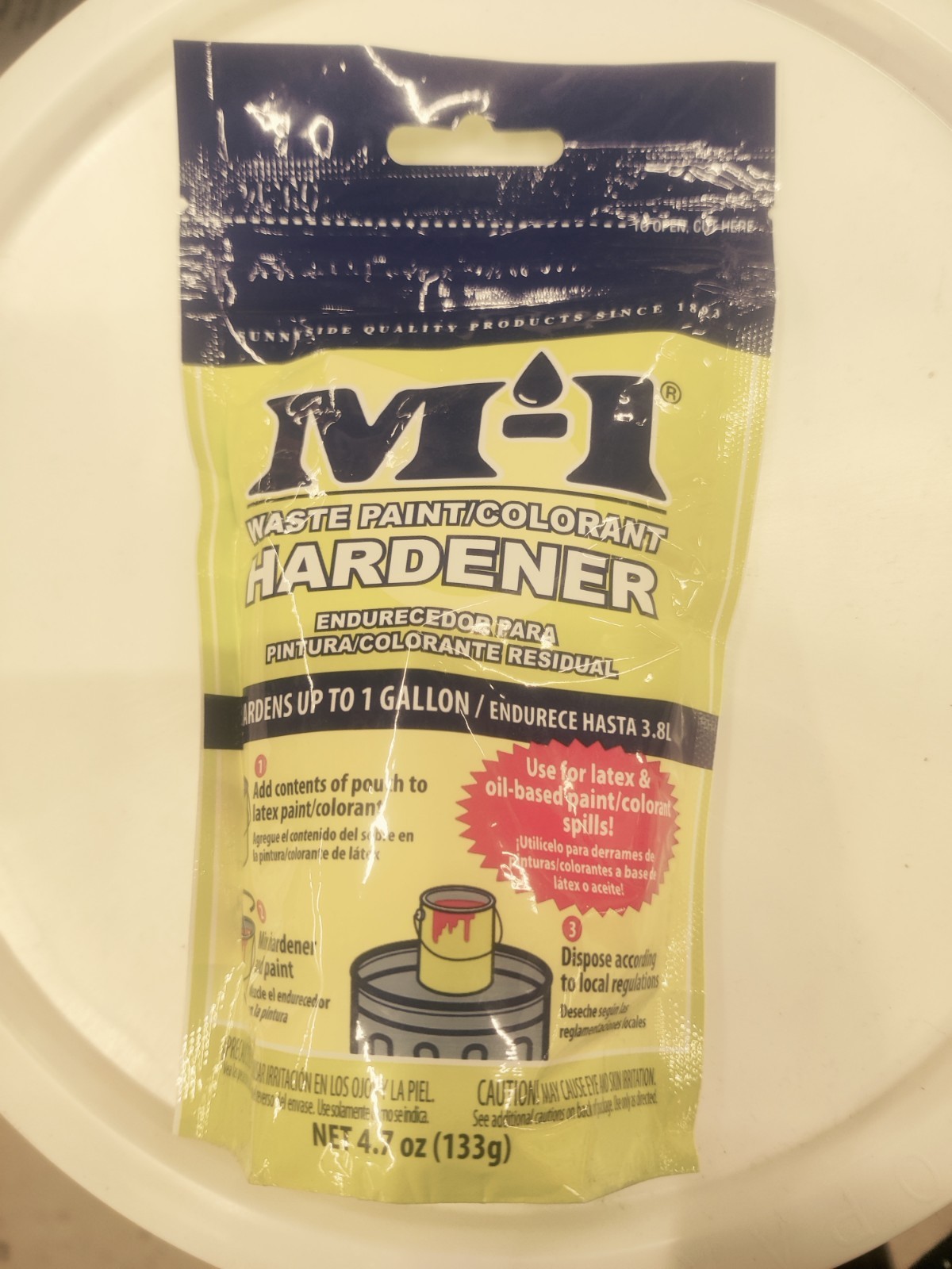 M-1 Waste Paint Hardener 4.7 oz. For 1 Gallon.-Brand New -Fast S&H – Buy Today