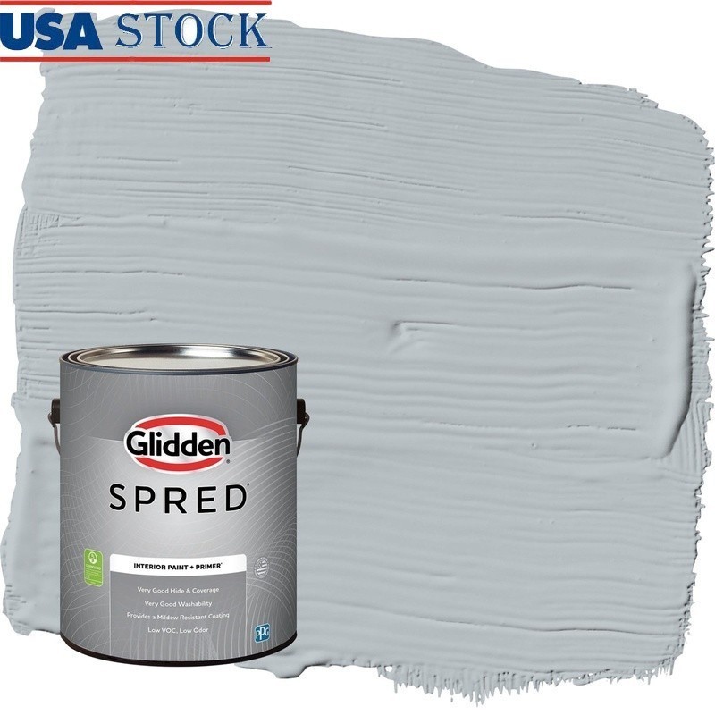 Interior Latex Paint Primer Low Odor Washable Fast Drying Scrubbable 400 sq ft