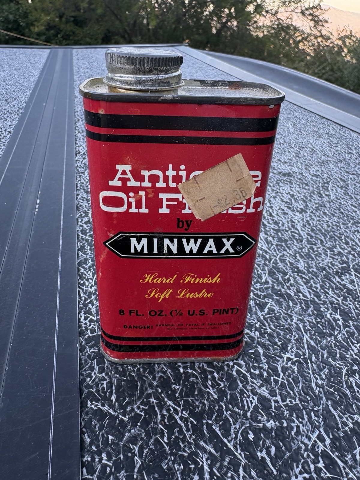 Minwax Antique Oil Finish 1/2 Pint Hard Finish Soft Lustre- READ