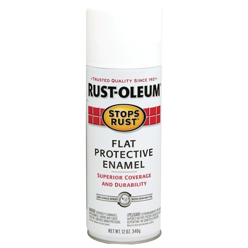 Rust-Oleum 7790830 Rust Preventative Spray Paint, 12 oz Can, 6 to 10 sq-ft Cover