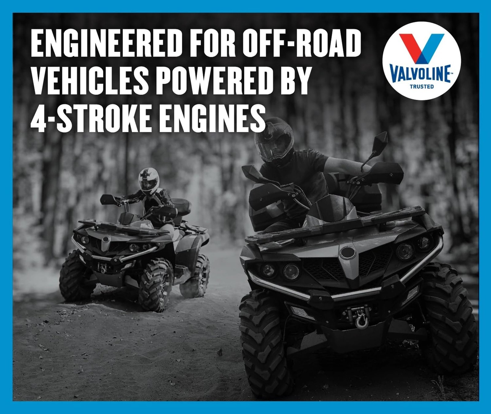 Valvoline 4-Stroke ATV/UTV SAE 10W-40 Motor Oil 1 QT, Case of 6