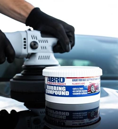 Rubbing Compound 10 oz — Fast-Cut Buffing Compound for Oxidized Paint,
