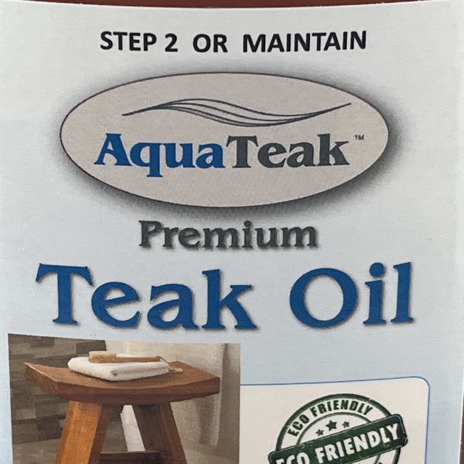 AquaTeak Premium Teak Oil, 501SS, 16 Oz AQUA TEAK NEW