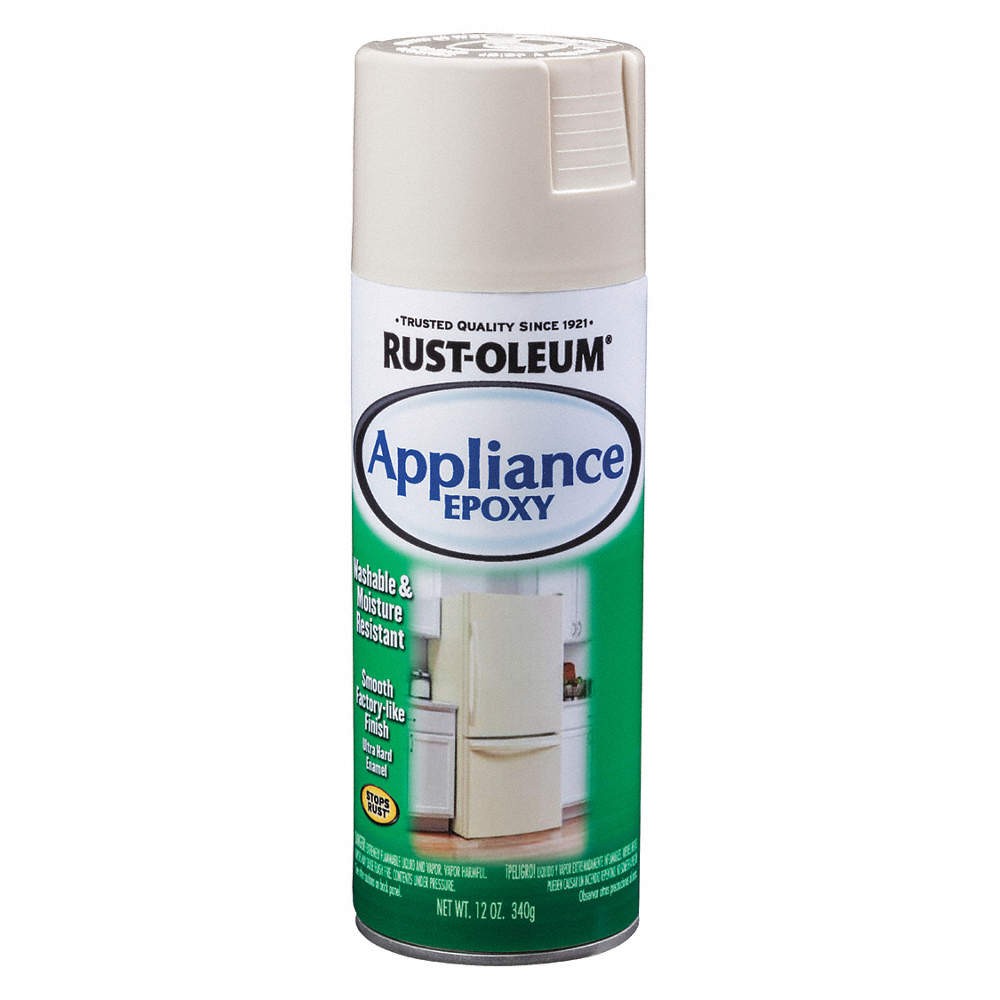 RUST-OLEUM 7882830 Spray Paint,Almond,12 oz. 10Z871