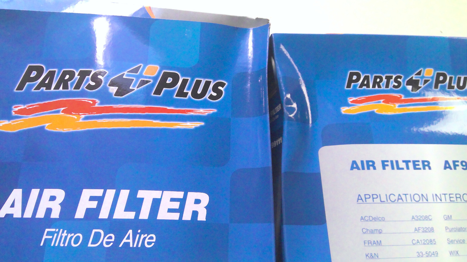 Parts 4 Plus Air Filter AF99111 pack of 2 (BOX DENT)