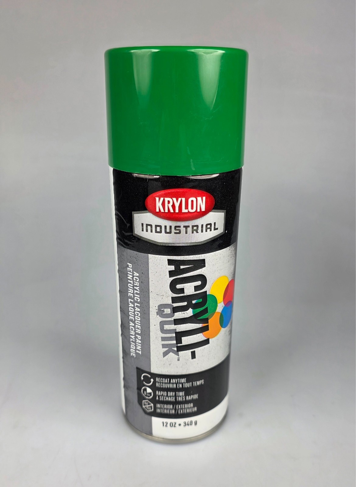 NEW – 6 PACK KRYLON INDUSTRIAL ACRYLI-QUIK SAFTEY GREEN K02016A07 FREE SHIPPING