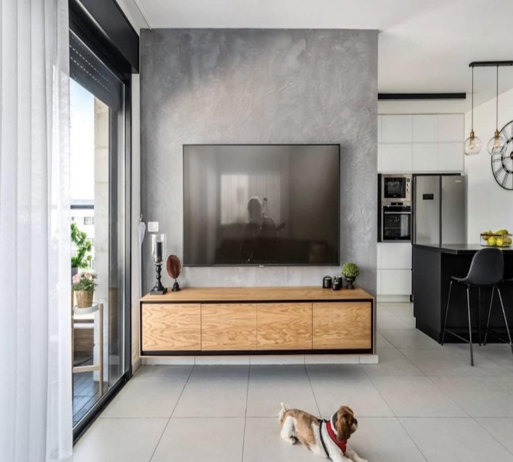 Golmex Concrete Look Plaster – Lime/Cement Finish for Walls, Interior & Exterior