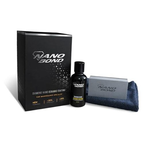 Ceramic Coating 9H PRO (60ML), Car, Plastic, Glass, and Wheel 60ml Kit