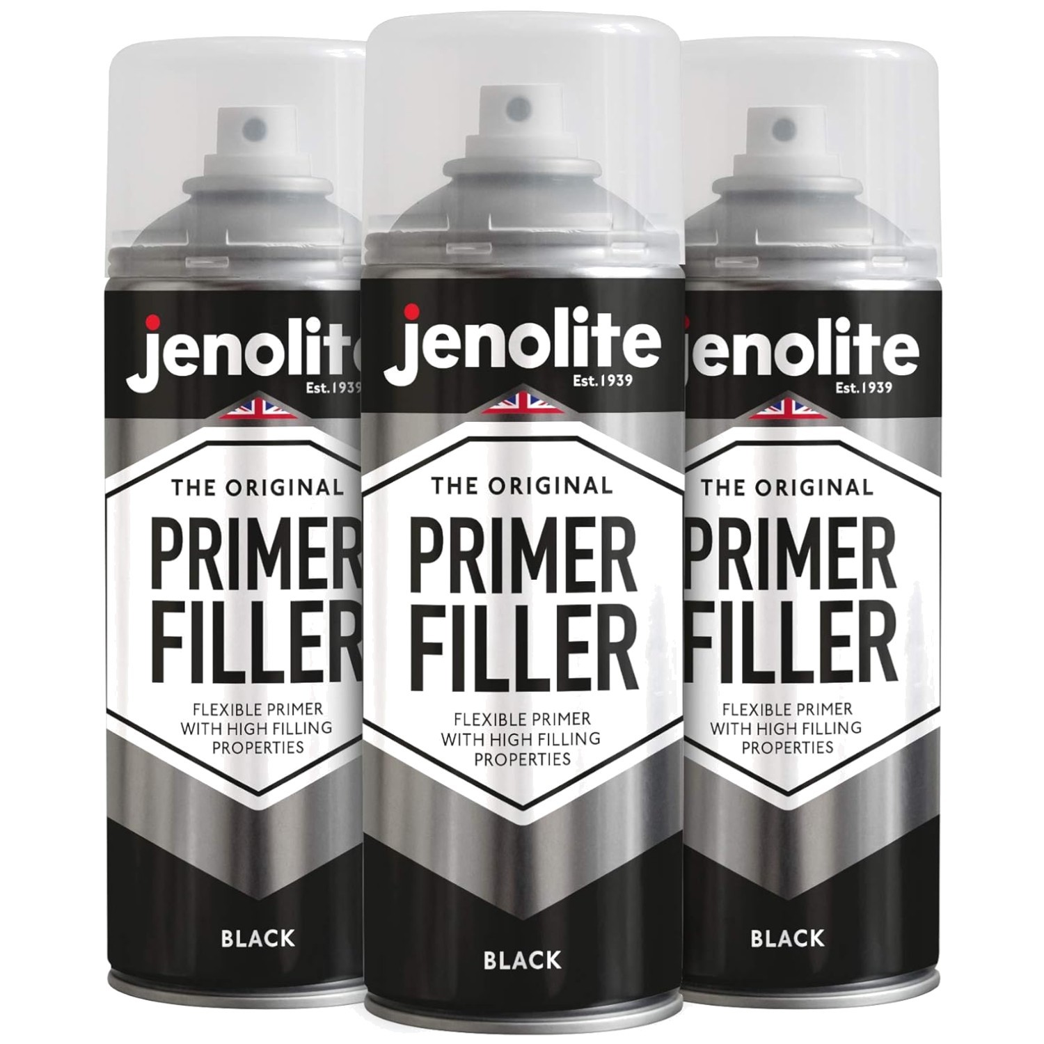 Black Filler Primer Spray Paint – Automotive & Metal Filler