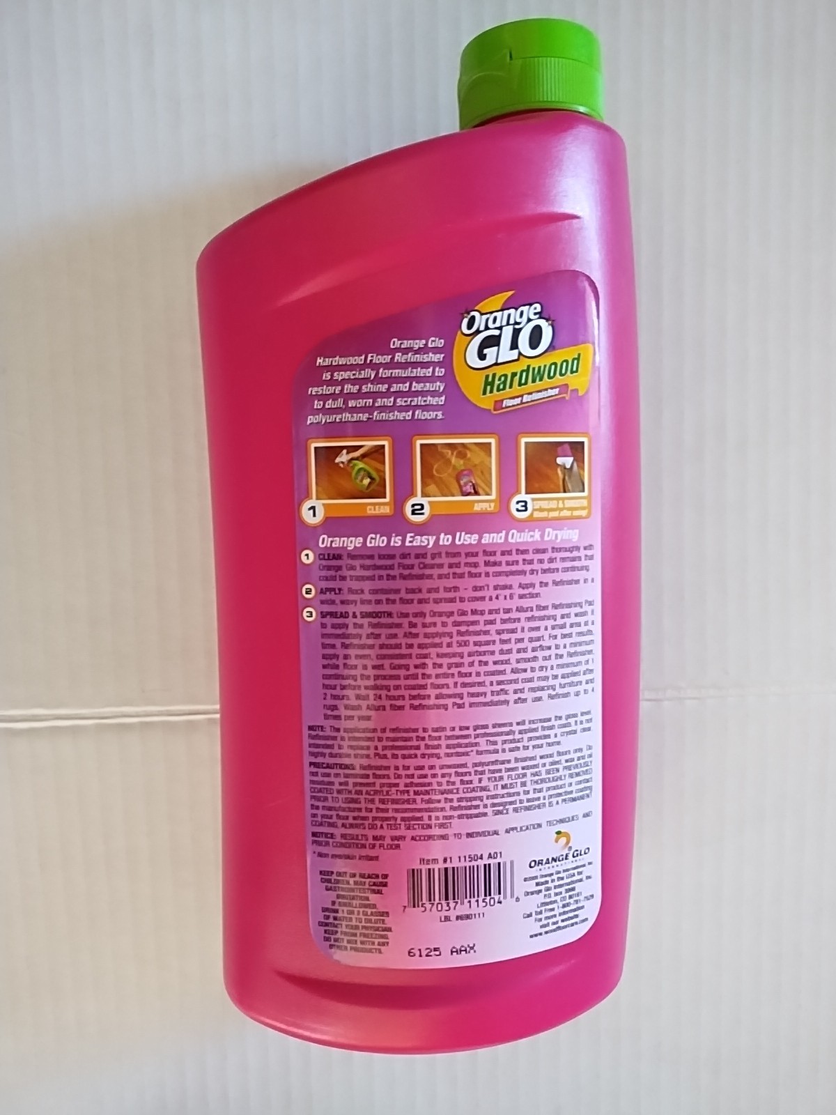Orange Glo Hardwood Floor Refinisher 32 fl oz Bona Swedish Formula