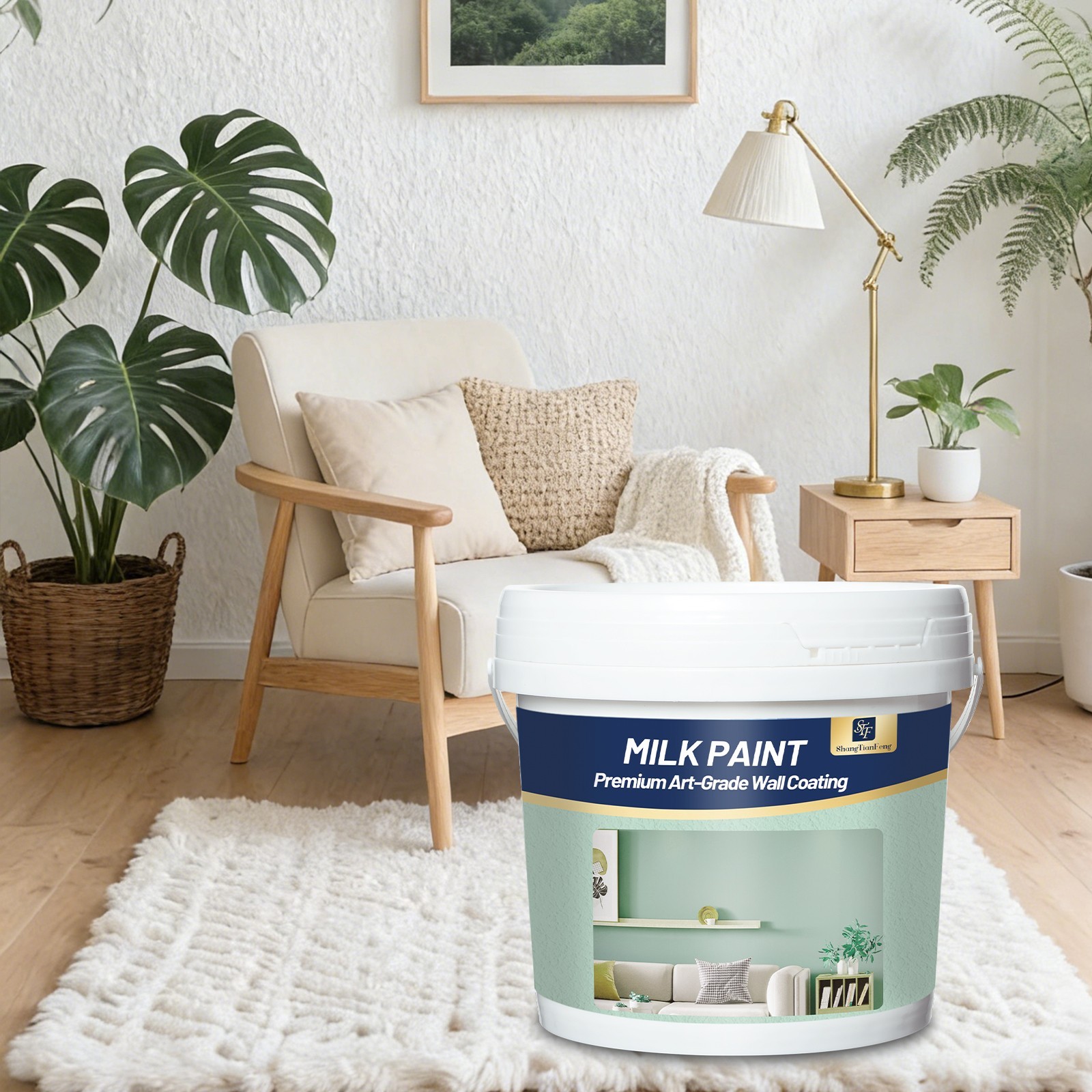 8 Gallon Upgraded Epoxy Paint Kit with Accessories | Indoor/Outdoor Floor, Wall