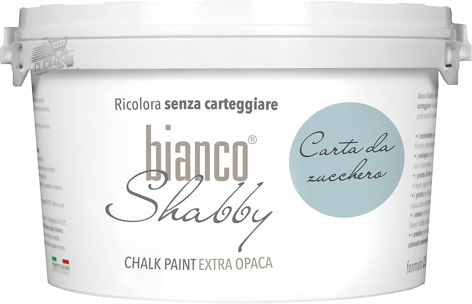 CHALK PAINT Sugar Paper Painting Furniture Walls Shabby Chic Vintage Matte 2.5L
