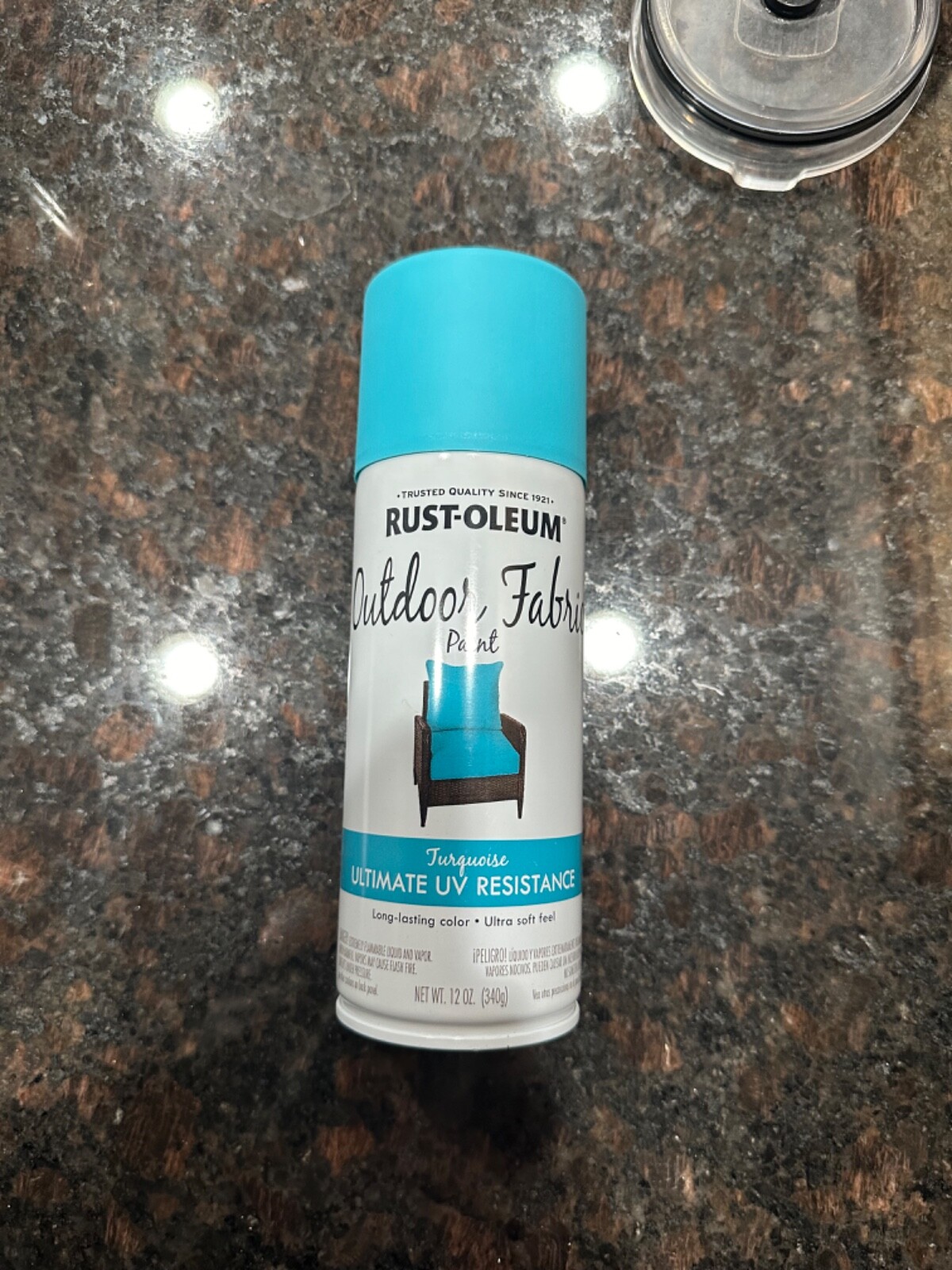 3 cans – Turquoise, Professional Fabric Spray Paint, 12 oz. Fabric Spray Paint