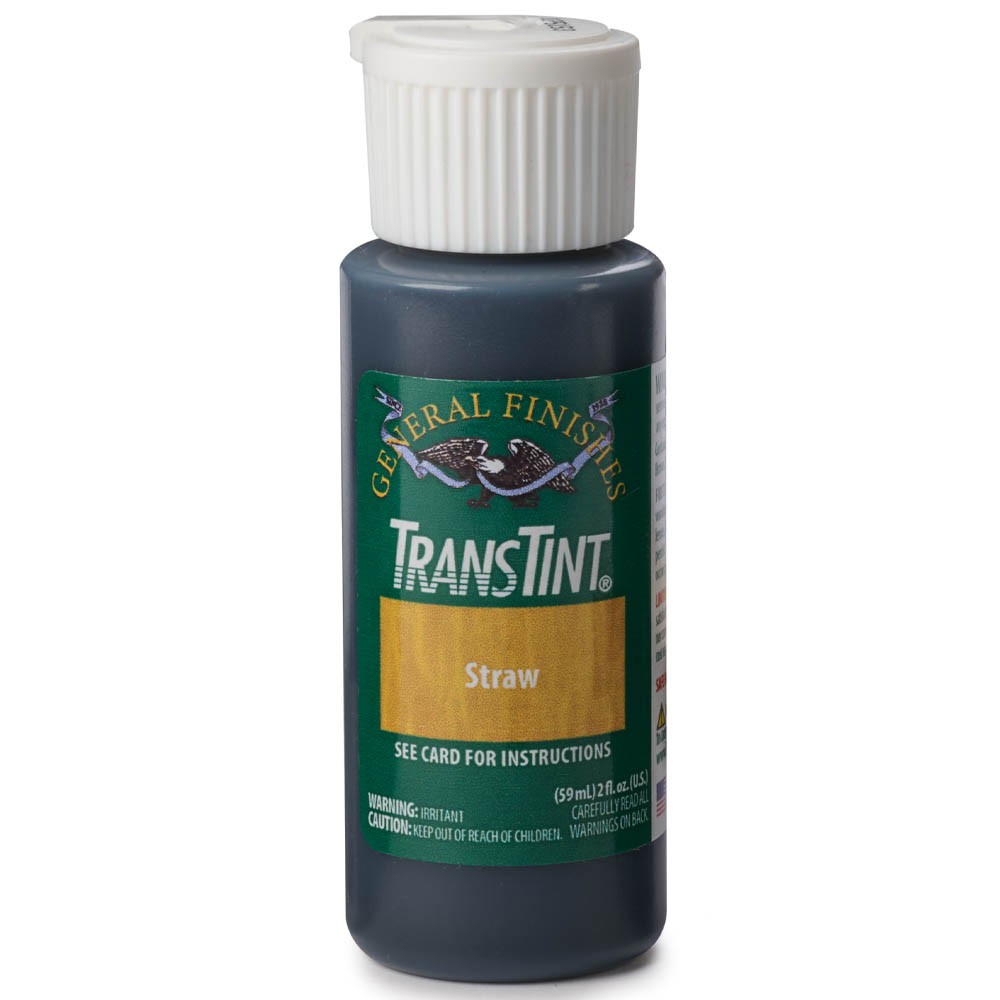 General Finishes – Wood Dye Stain – Alcohol/Water Soluble – 6032 – Straw – 2 oz