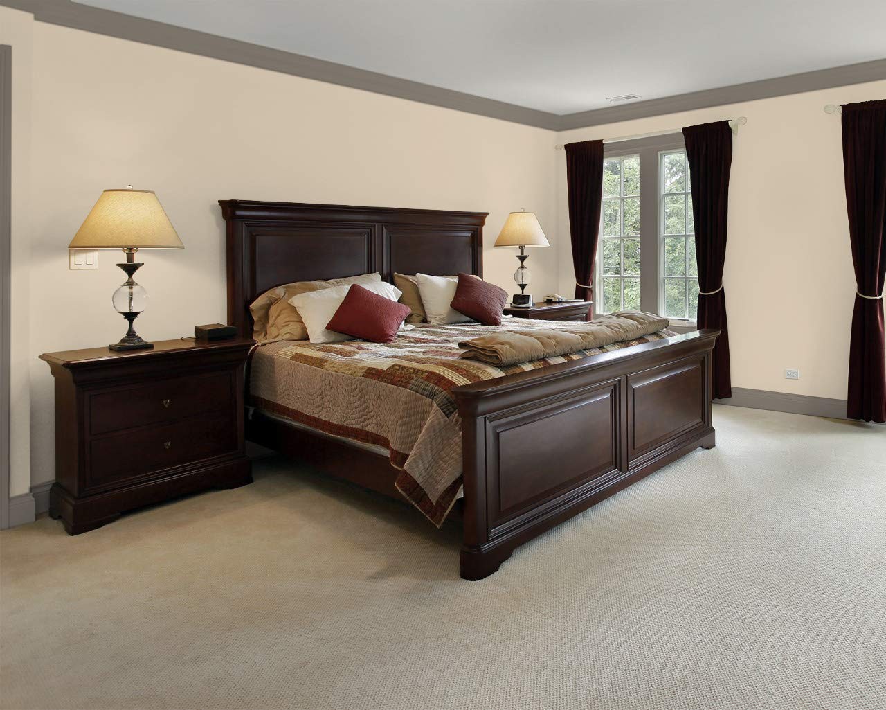 Rodda Paint Rodda Cascadia Zero Interior Satin Voc In One 1-Gallon Lambswool