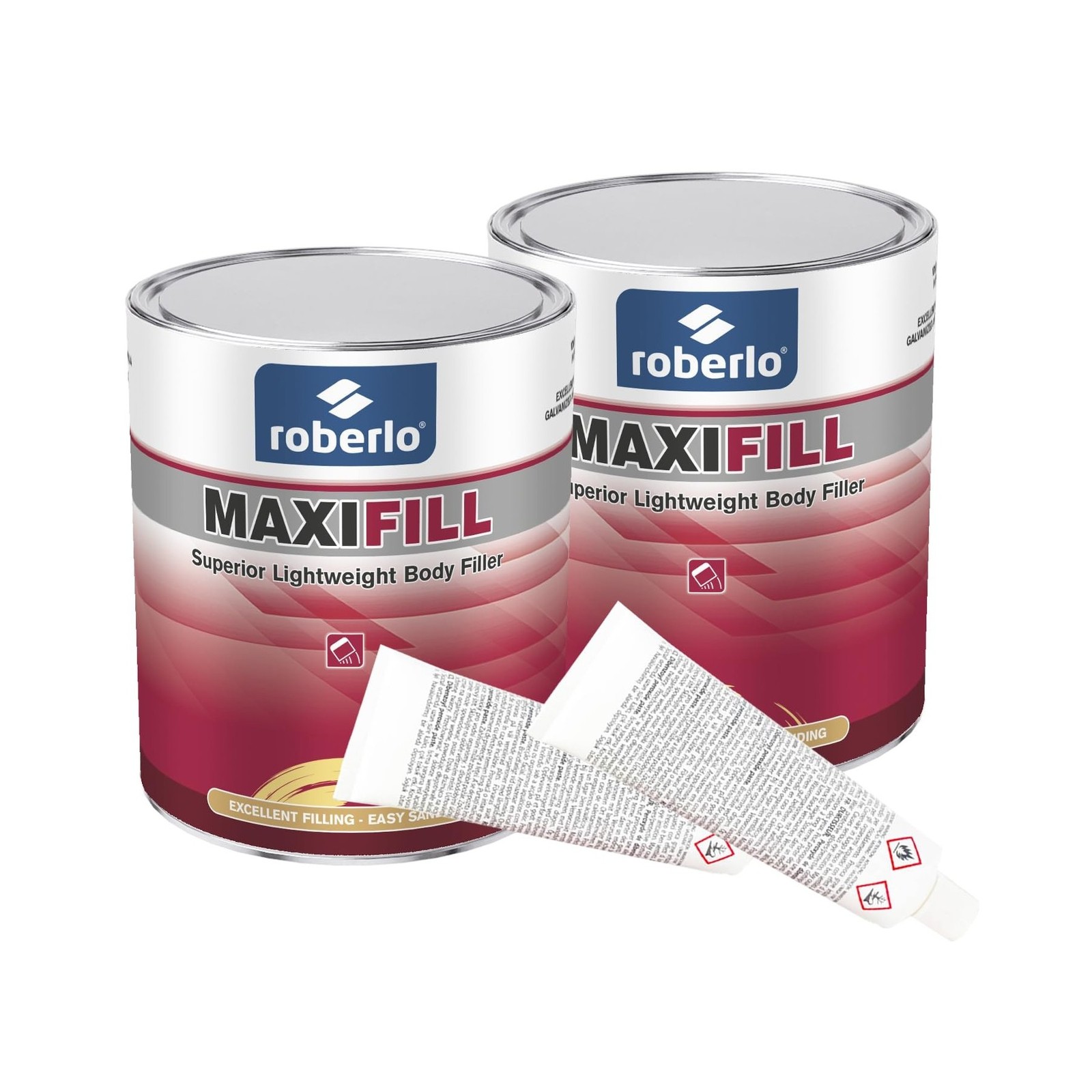Roberlo Maxifill Superior Lightweight Body Filler – Easy Sanding & Paintab