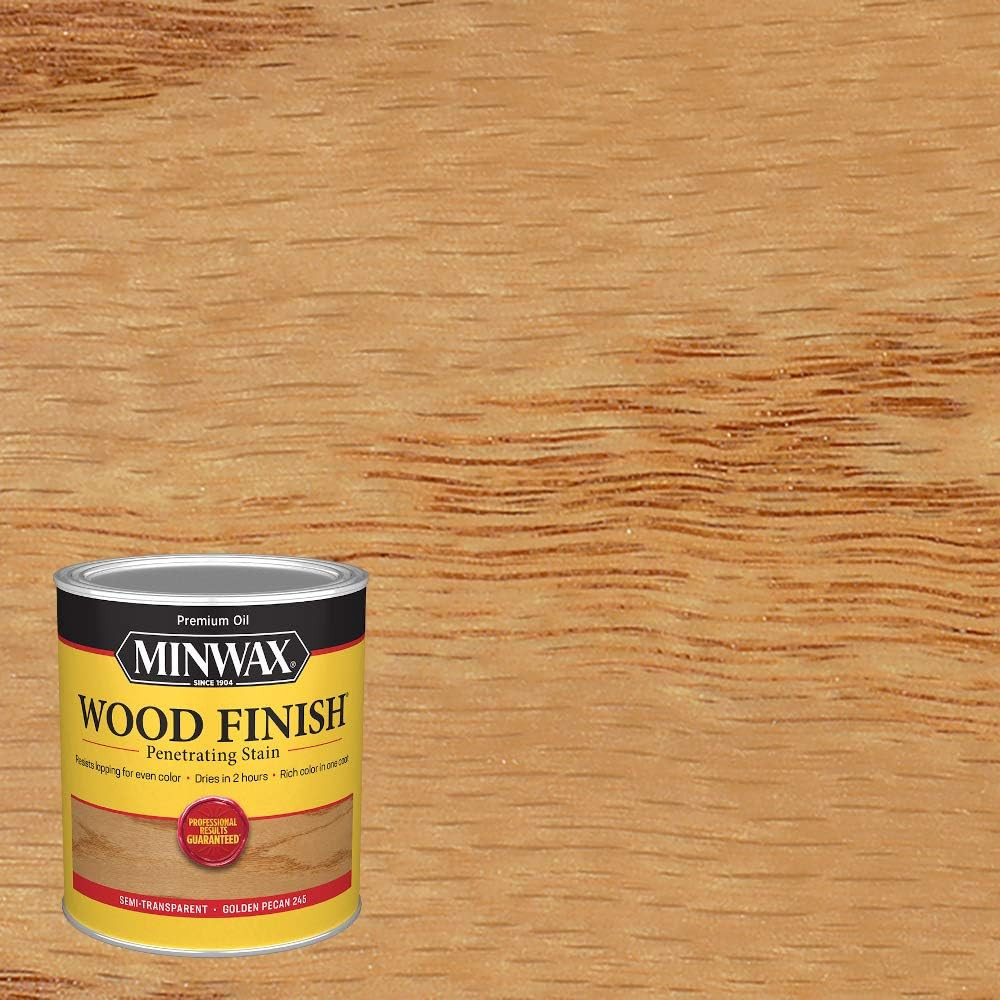 1 Qt 70041 Golden Pecan Wood Finish Oil-Based Wood Stain