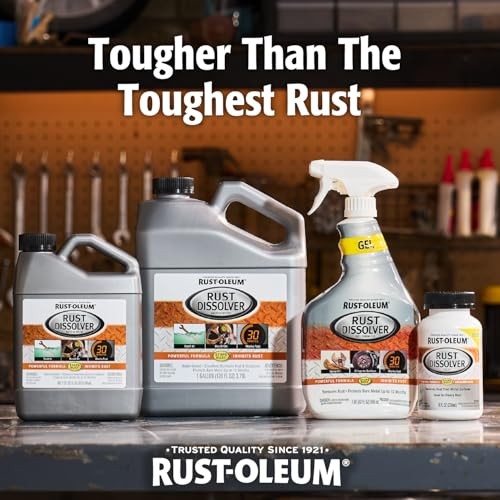 Rust Oleum Rust Dissolver Spray Gel 32 Fl Oz Pack Of 6 Easy To Use Fast Acting