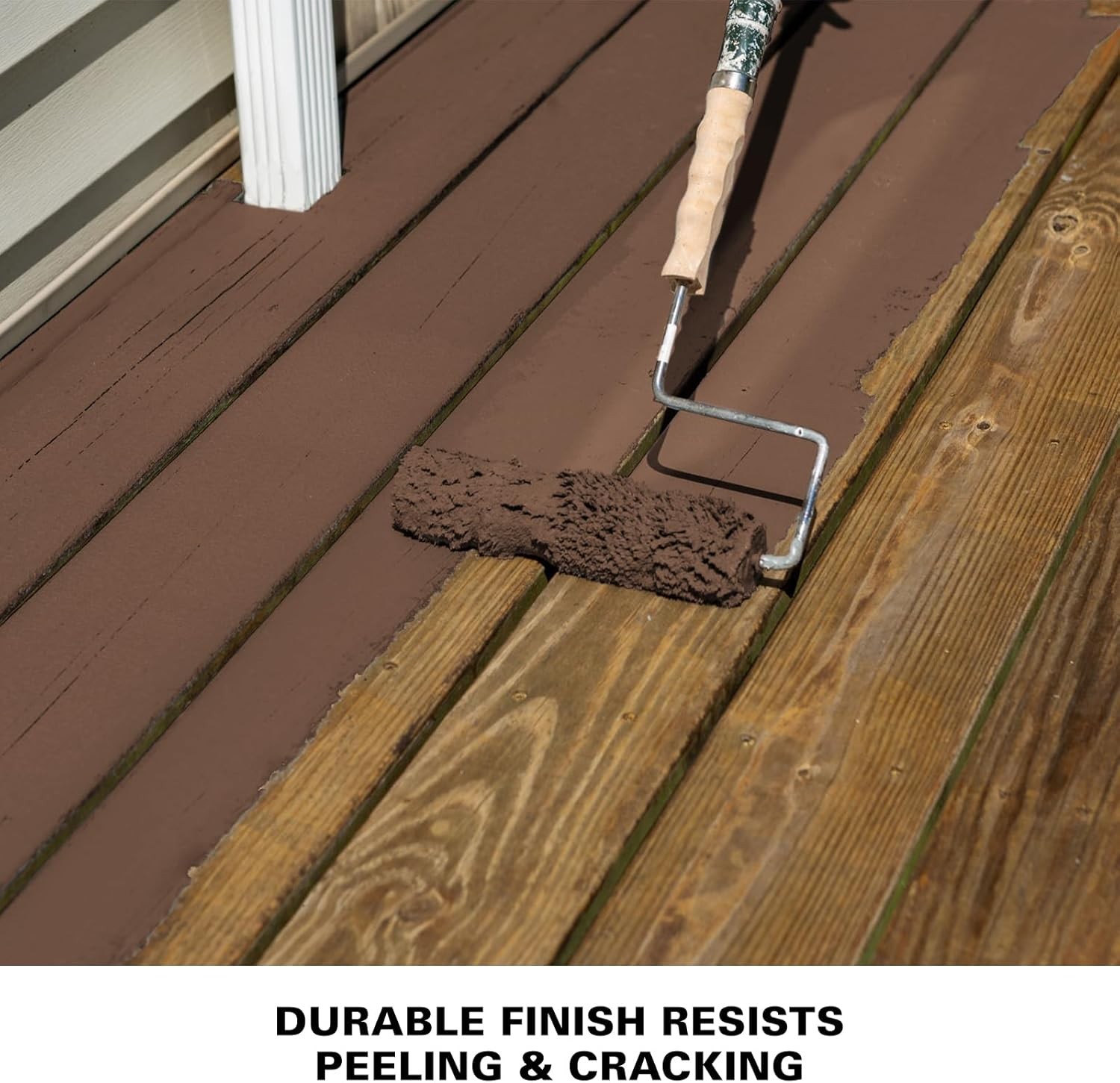 KILZ Over Armor Textured Solid Coating Resurfacer for Wood, Composite and Concre