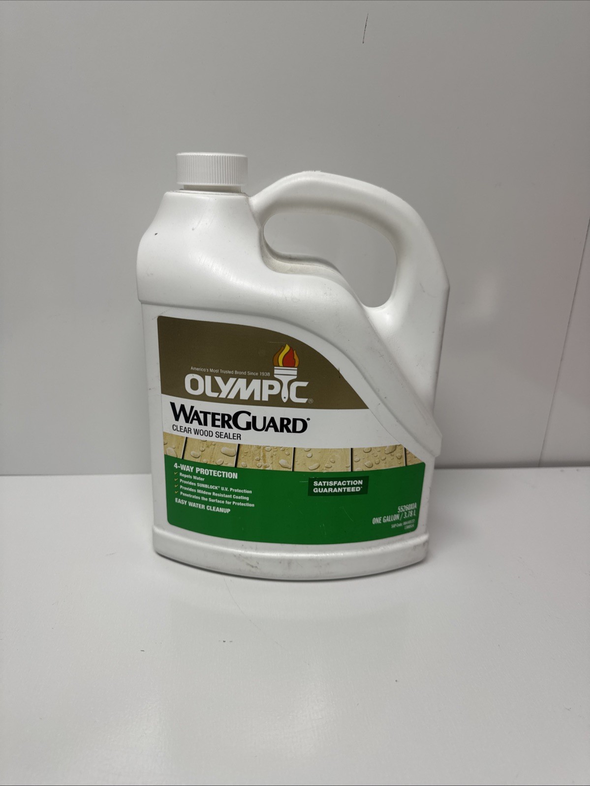 WaterGuard 1 gal Clear Exterior Waterproofing Wood Sealer