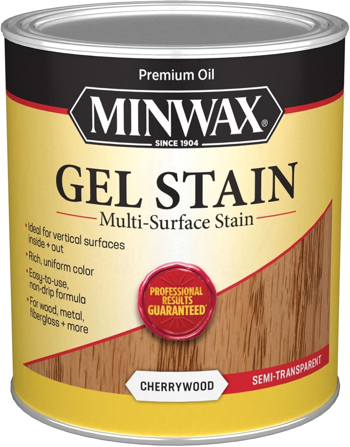 Interior Cherry Wood Stain Quart – Non-Drip Formula
