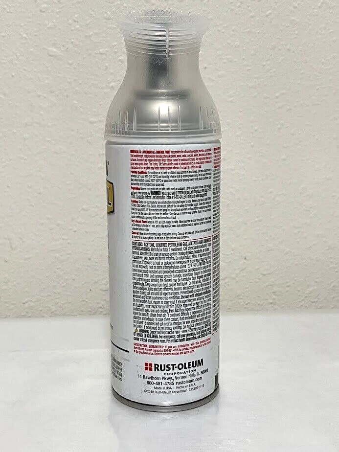 Rust-Oleum Universal ~ Clear Topcoat Hammered Finished ~ Spray 11oz 302153