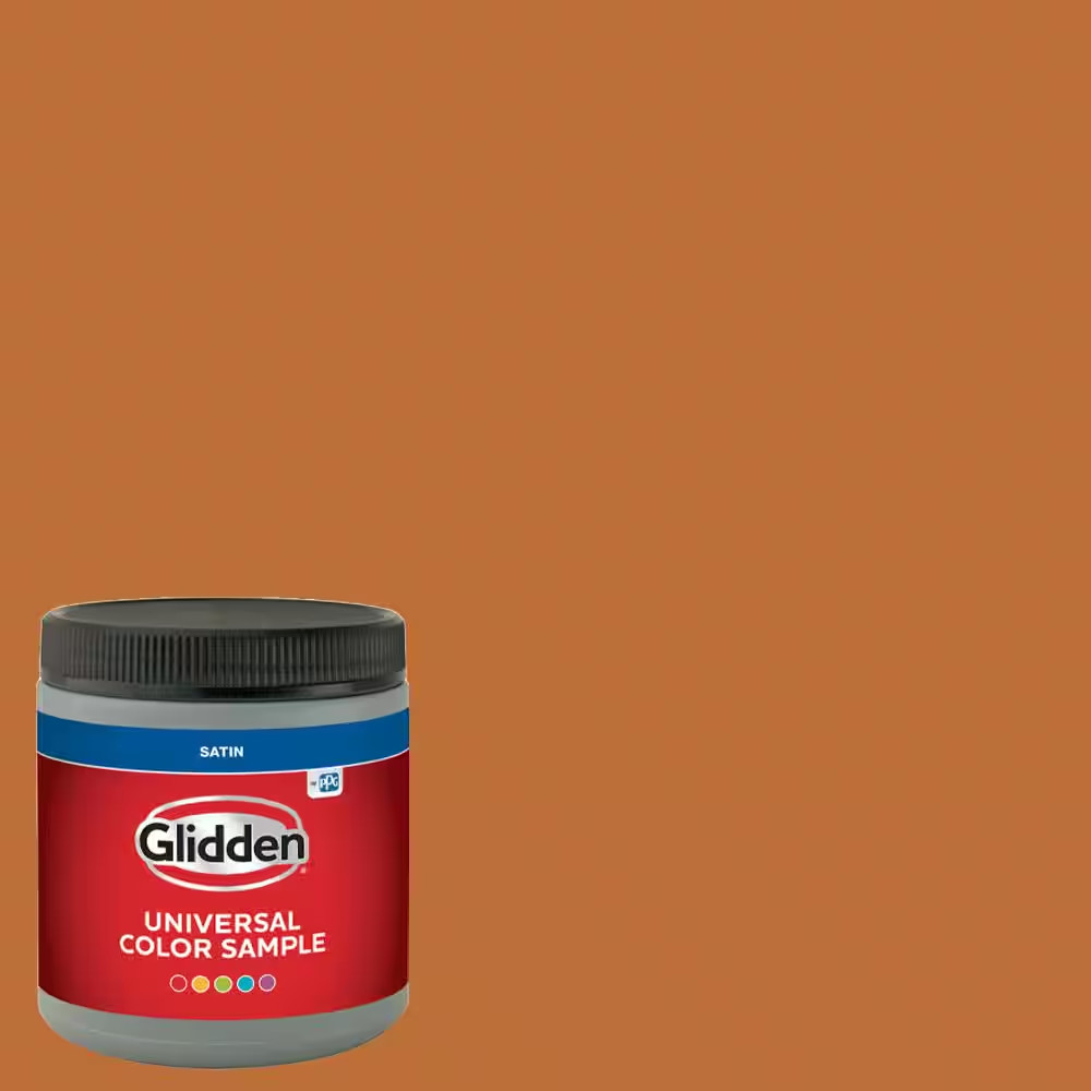 8 Oz. PPG1201-7 Lucky Penny Satin Interior Paint Sample