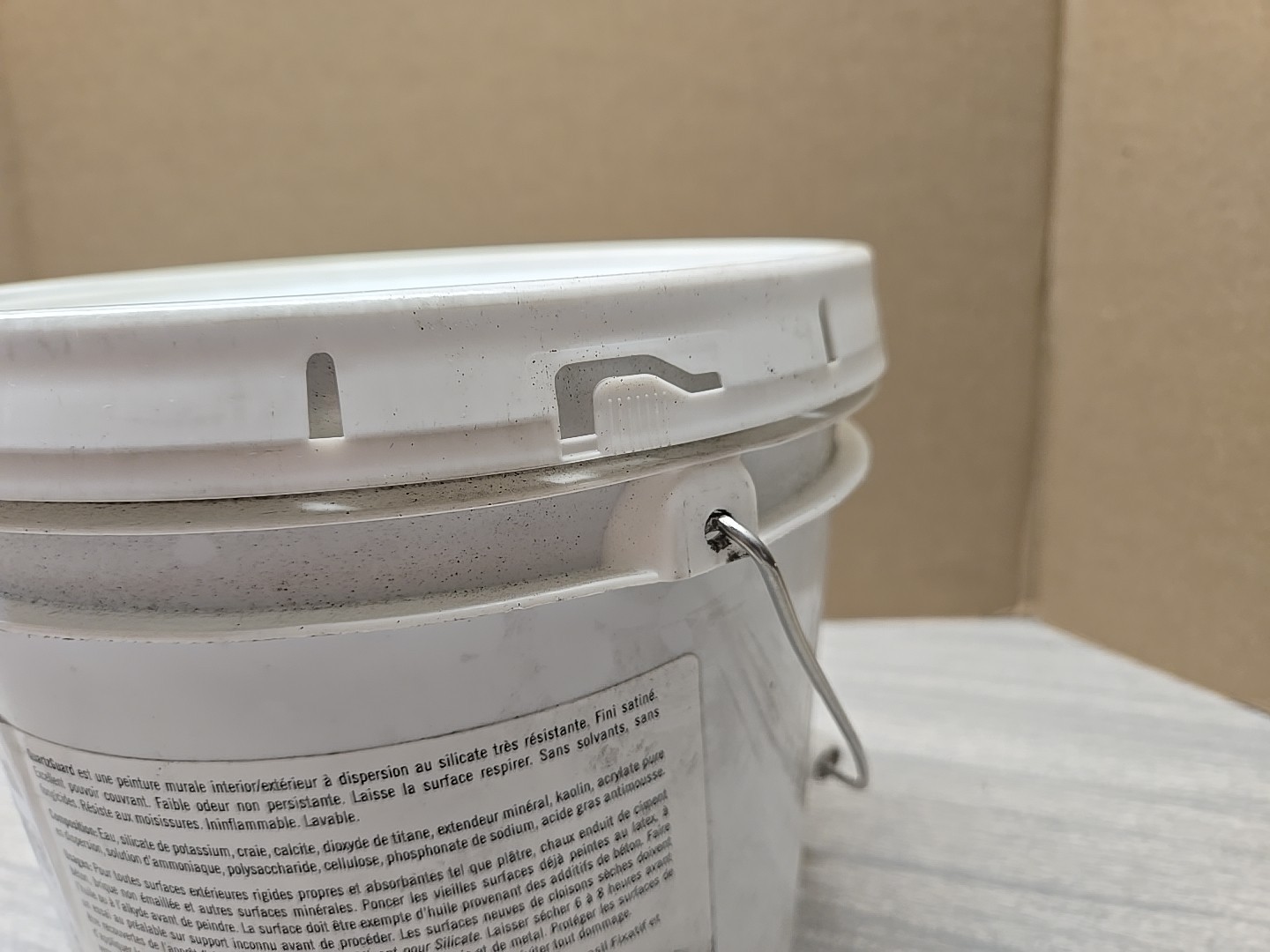 PermaTint QuartzGuard Interior/Exterior Paint For Brick/Stone- Black- 1 Gallon
