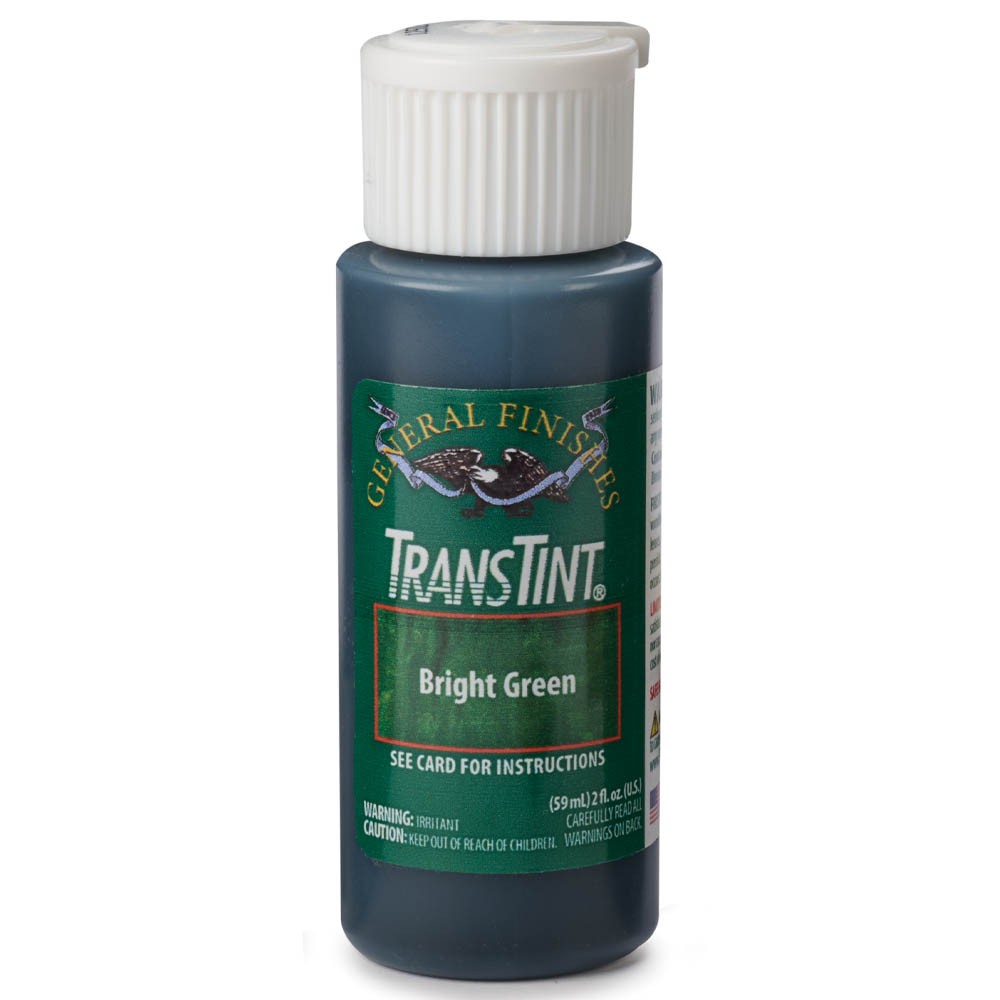 General Finishes – Wood Dye Stain – Alcohol/Water Soluble – 6028 -Bright Green –
